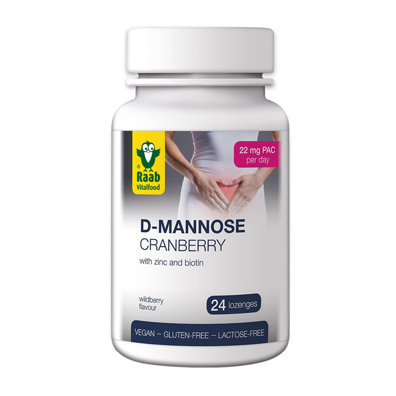 D-manoza si merisor 2200mg (24 tablete vegane), Raab Vitalfood de